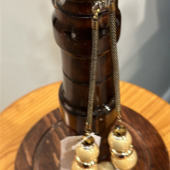 Vintage Gold Pearl Necklace Choker - Picture 3 of 5